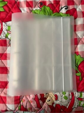 Folder for Trading Cards/Polariods